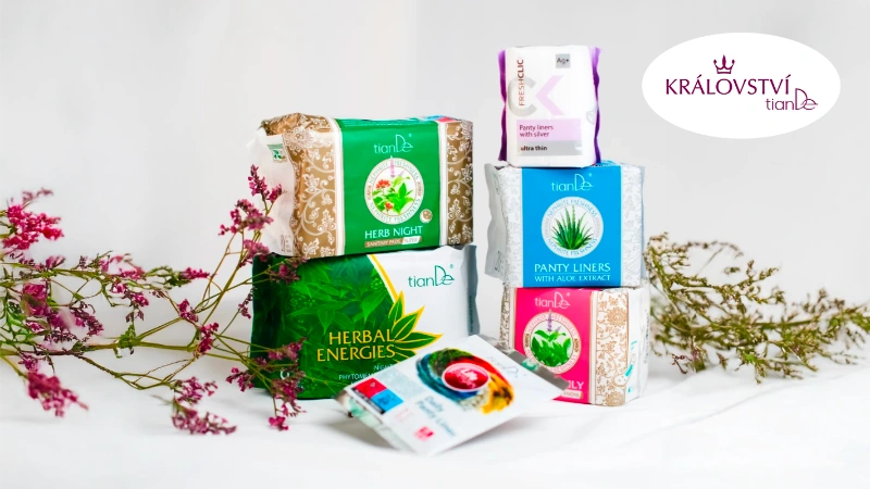 Bylinné vložky tianDe: Které jsou pro vás ty pravé?